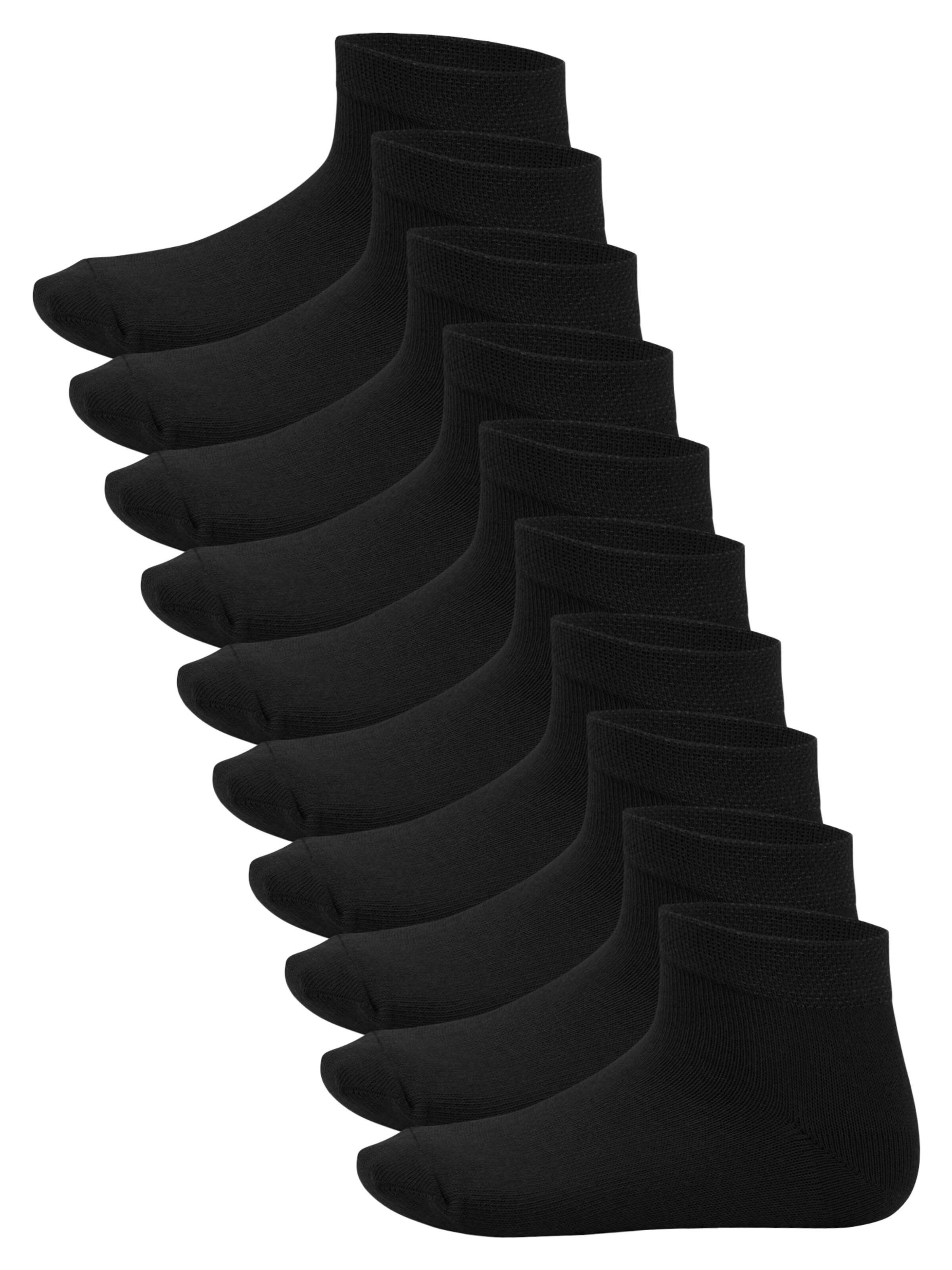 footstar Socks 'EVERYDAY!' in Black: front