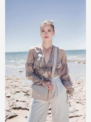 Borsa a mano 'Lancaster Sac À Main Zoé Beige Foncé' di LANCASTER Paris in beige