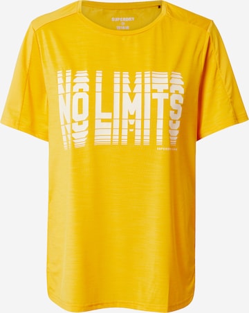 Superdry Funkčné tričko 'Tech Touch' - Žltá: predná strana