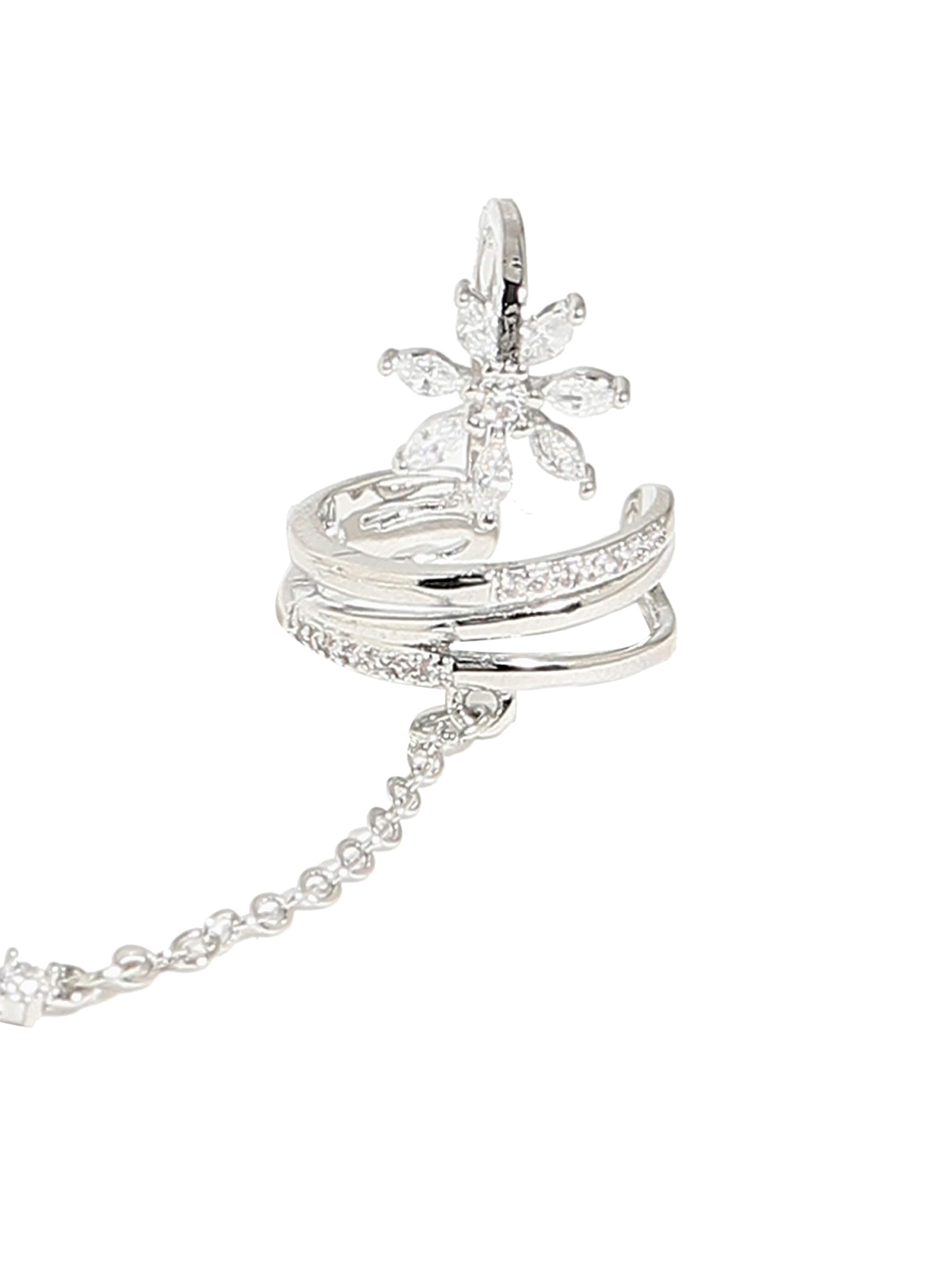 SOHI Ring 'Dagny' in Zilver