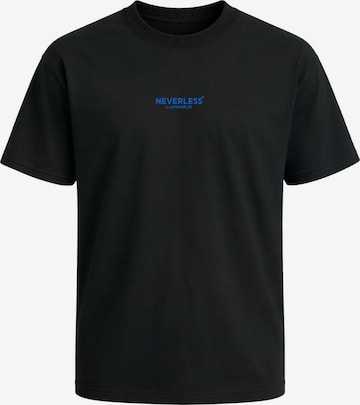 Neverless Shirt 'Lumineus' in Schwarz: Vorderseite
