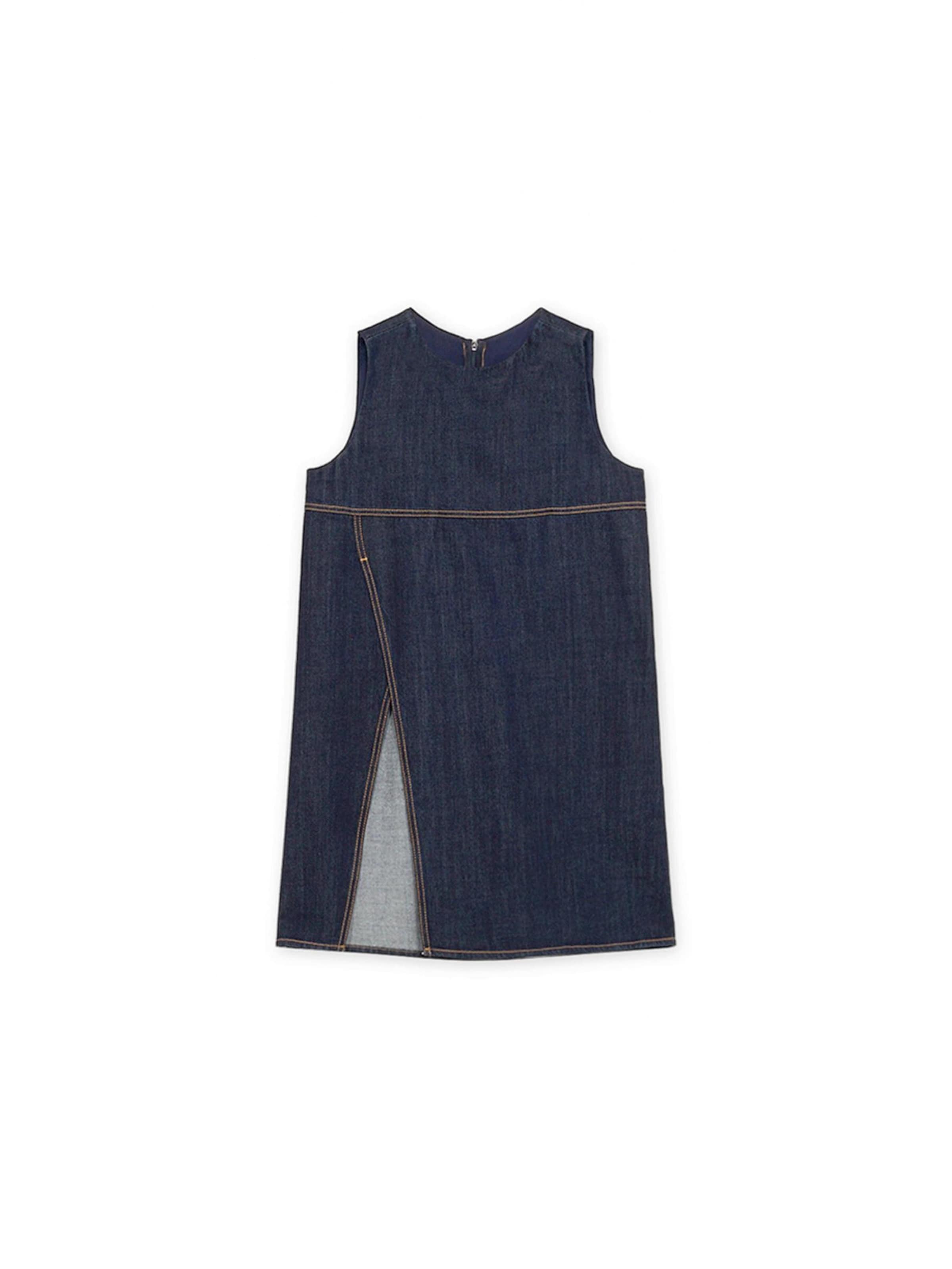 Trussardi - Top en azul: frente