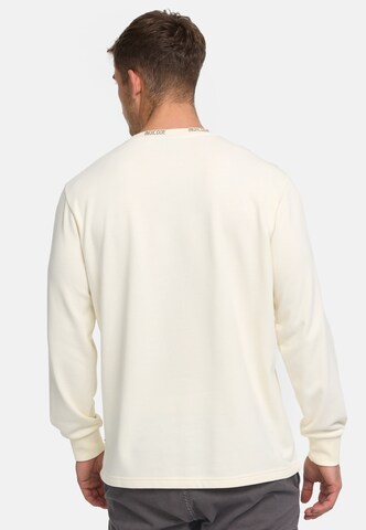 INDICODE JEANS Sweatshirt 'INWhann' in White
