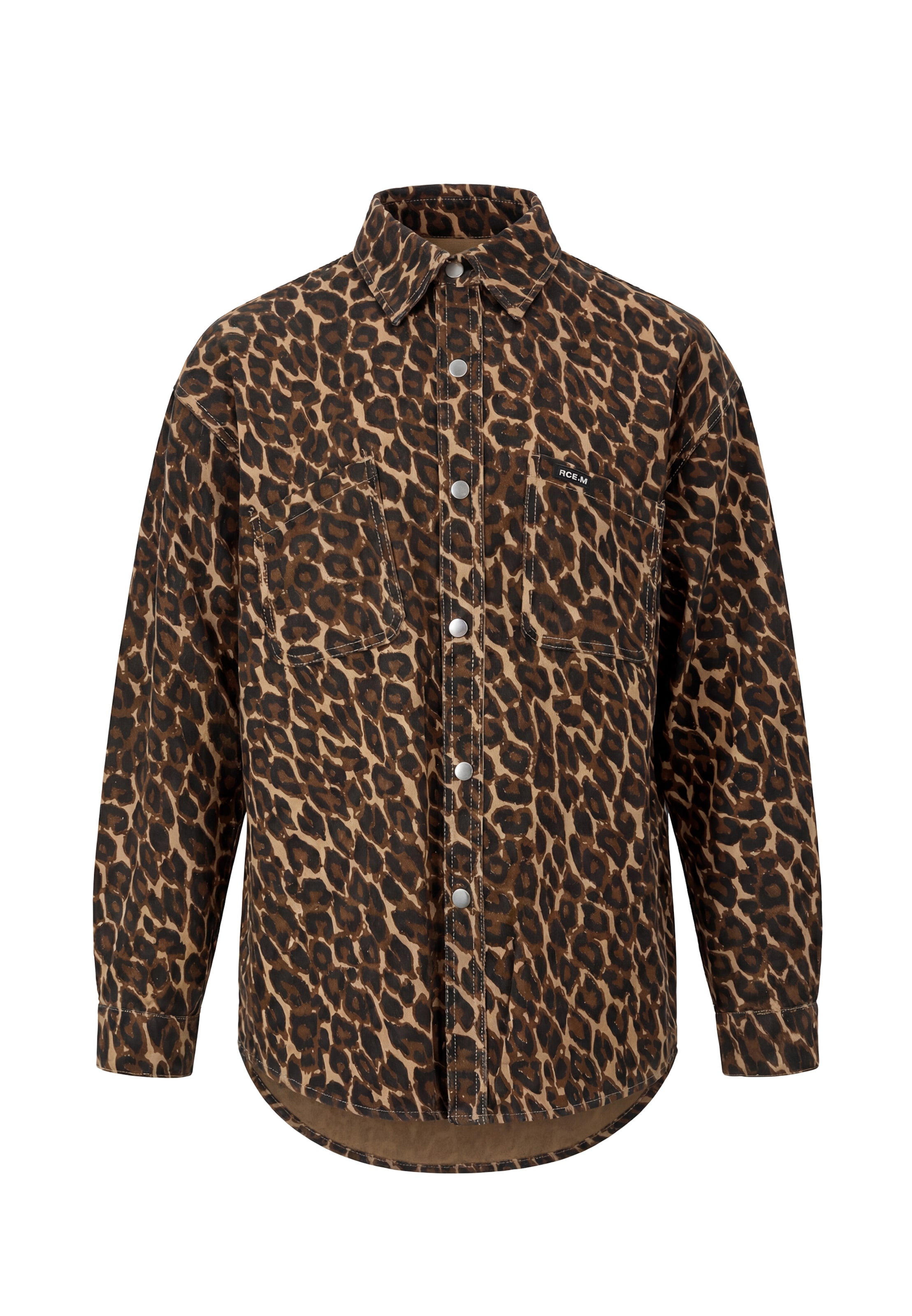 Veste mi-saison faina en marron : devant