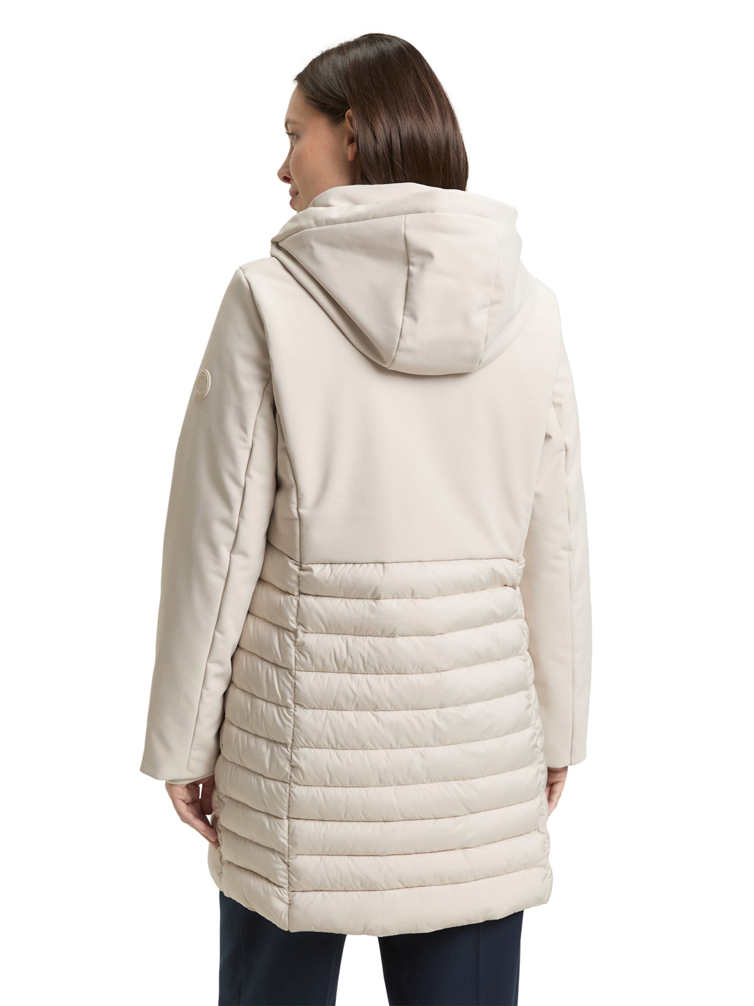 TOM TAILOR Tussenmantel in Wit