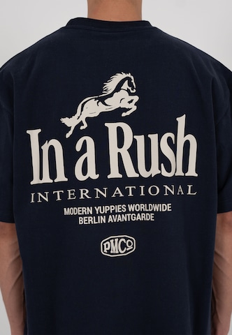 Prohibited - Camiseta 'Horse Racer' en azul