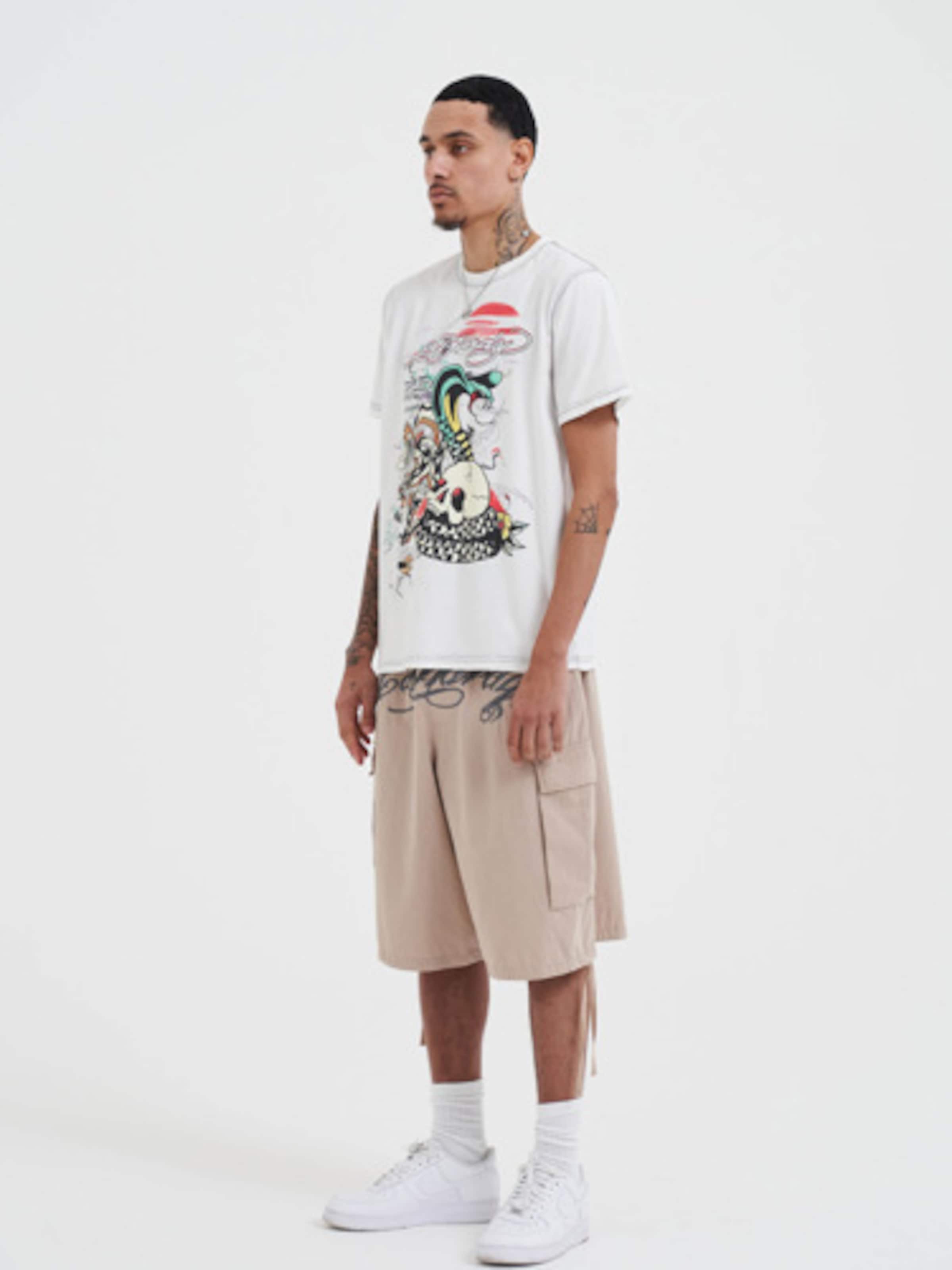 T-Shirt Ed Hardy en blanc