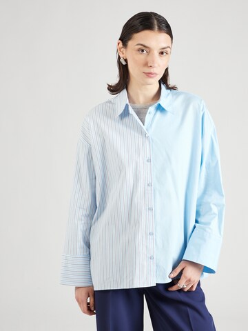 ONLY - Blusa 'GRACE MICHELLE' en azul: frente