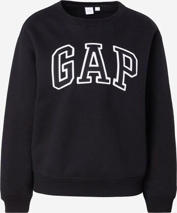 Sweat-shirt 'HERITAGE' GAP en noir : devant