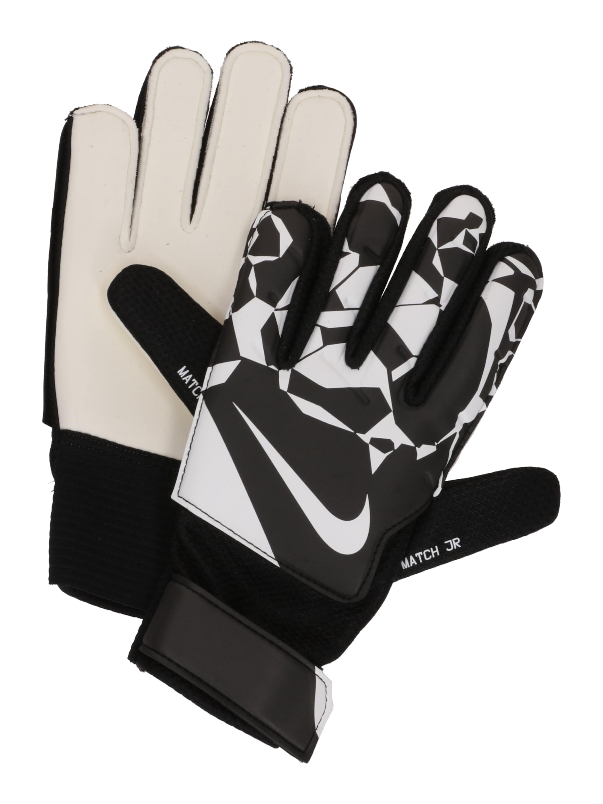 NIKE Spordikindad 'MATCH - HO24', värv must: eest vaates