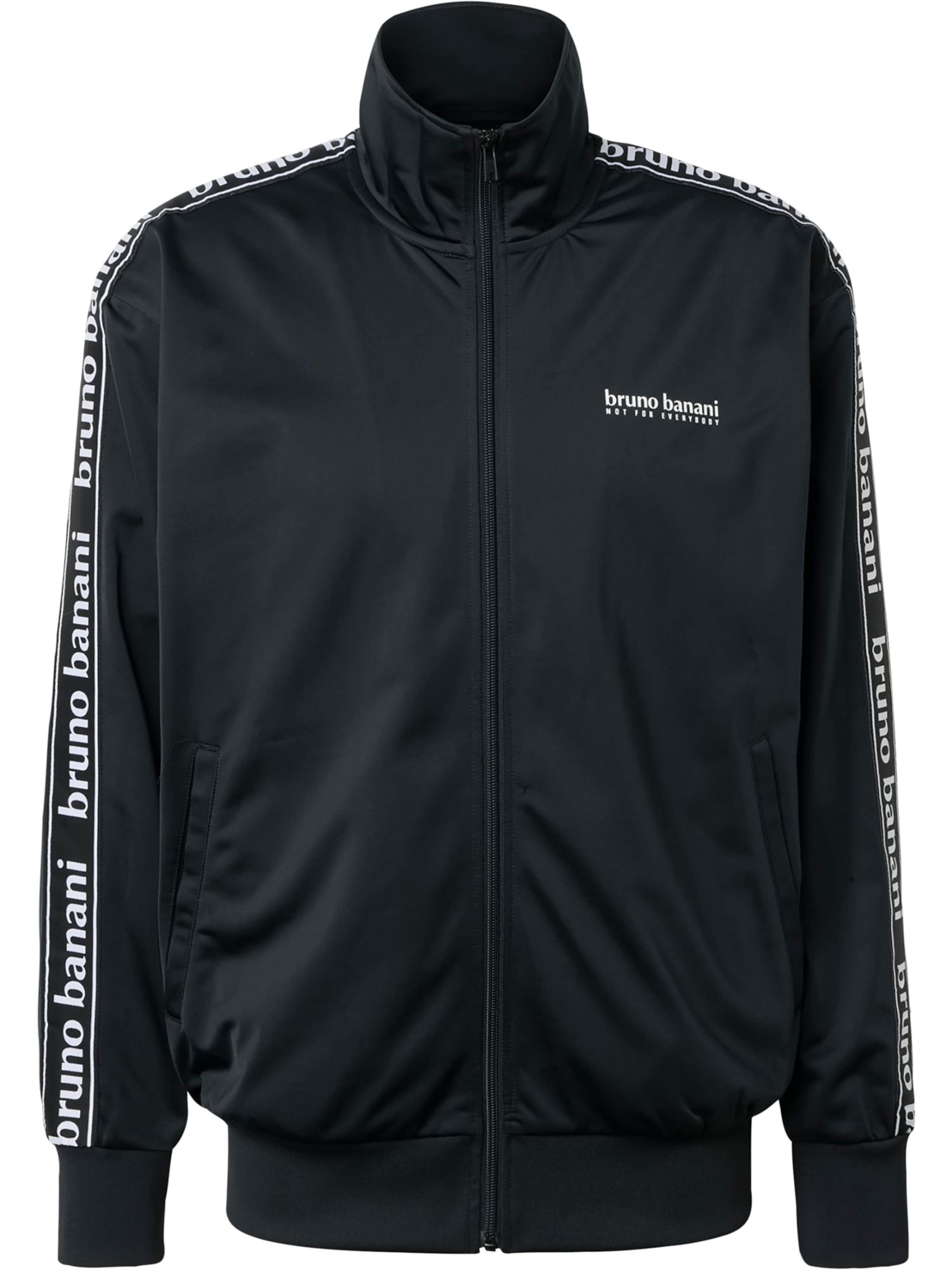 Veste de sport 'Hardin' Bruno Banani en noir : devant