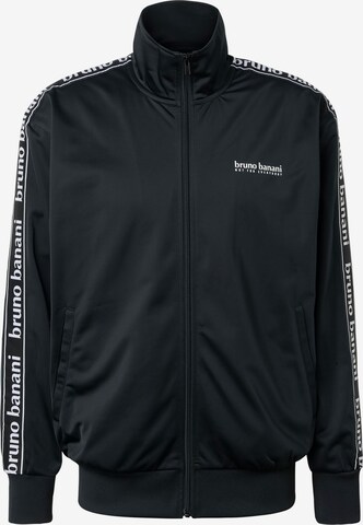 Veste de sport 'Hardin' Bruno Banani en noir : devant