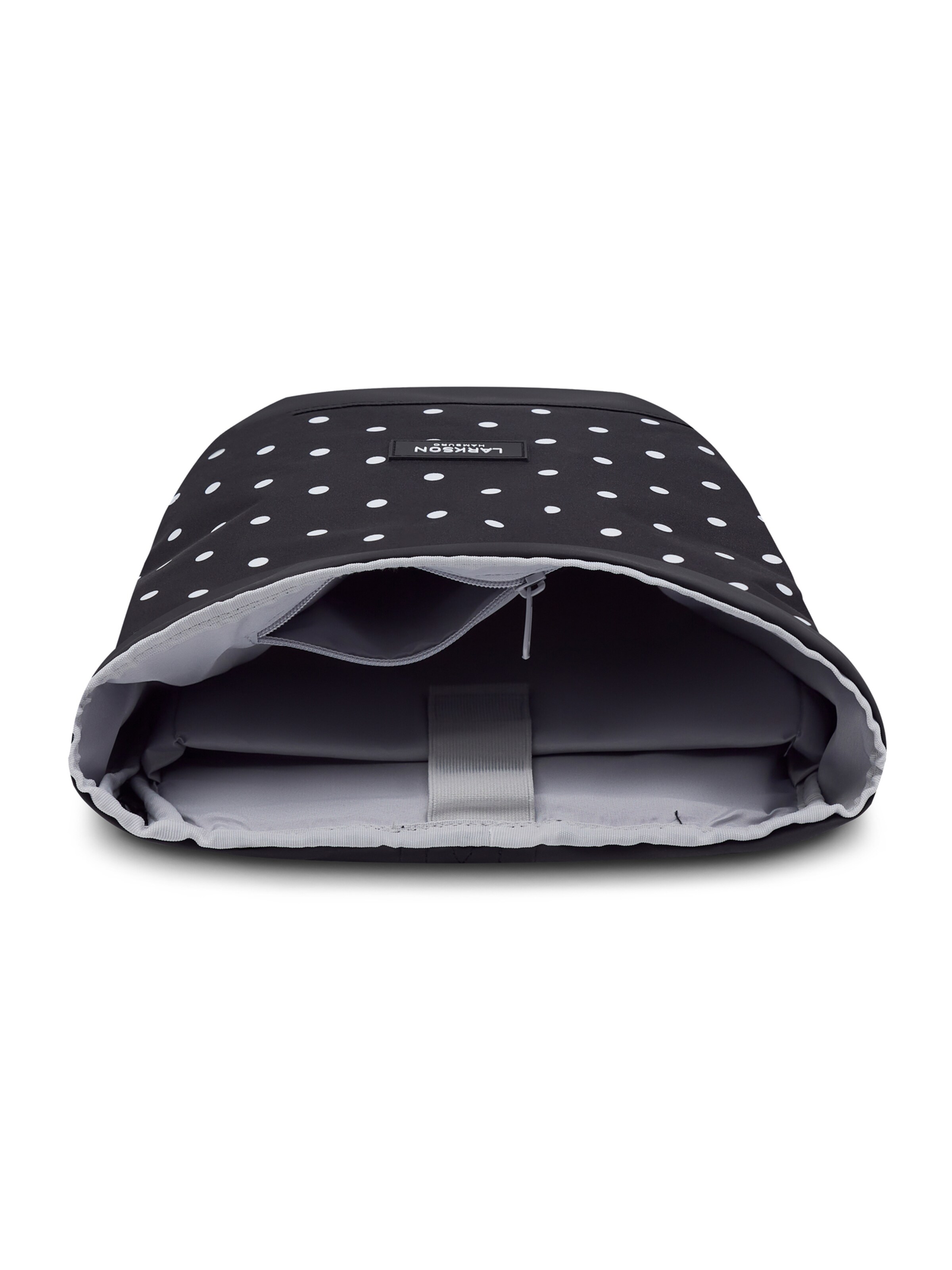 LARKSON - Mochila 'Janne Small' em preto: topo