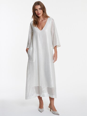 Ana Alcazar Dress 'Wahia' in White: front