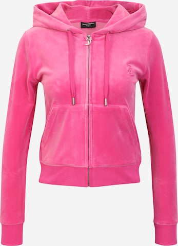 Juicy Couture Petite Sweat jacket 'ROBERTSON' in Pink: front