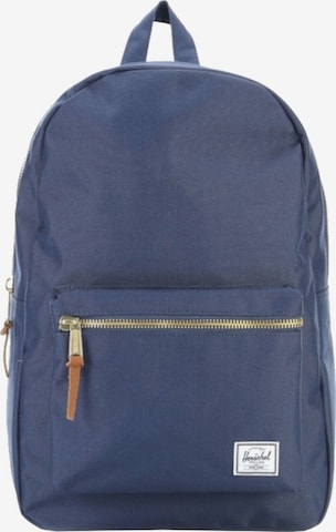 Herschel Rucksack 'Settlement' in Blau: Vorderseite