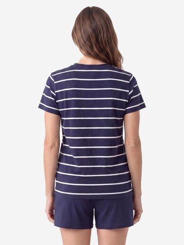 SCHIESSER Pajama 'Mix & Relax' in Blue