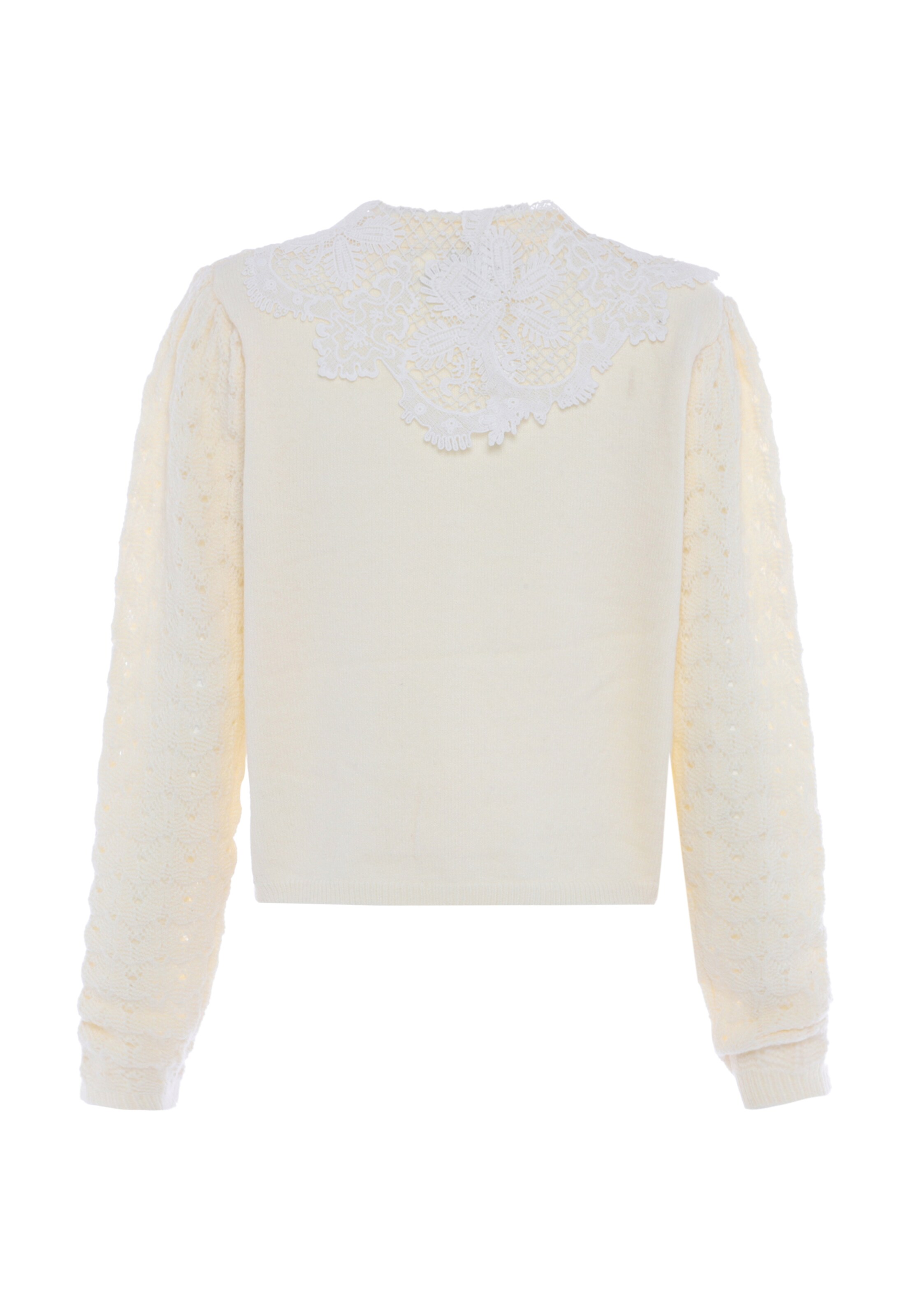 NAEMI Strickjacke in Beige