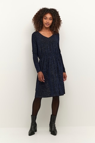 Kaffe Knitted dress 'Erlene' in Blue