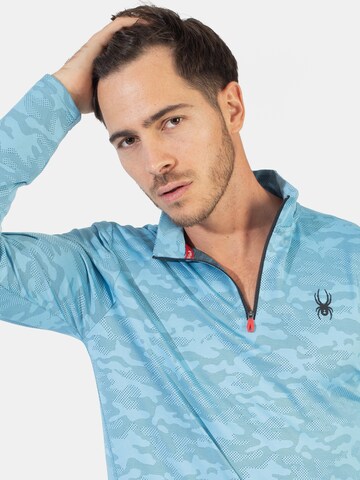 Spyder Sportsweatshirt in Blauw