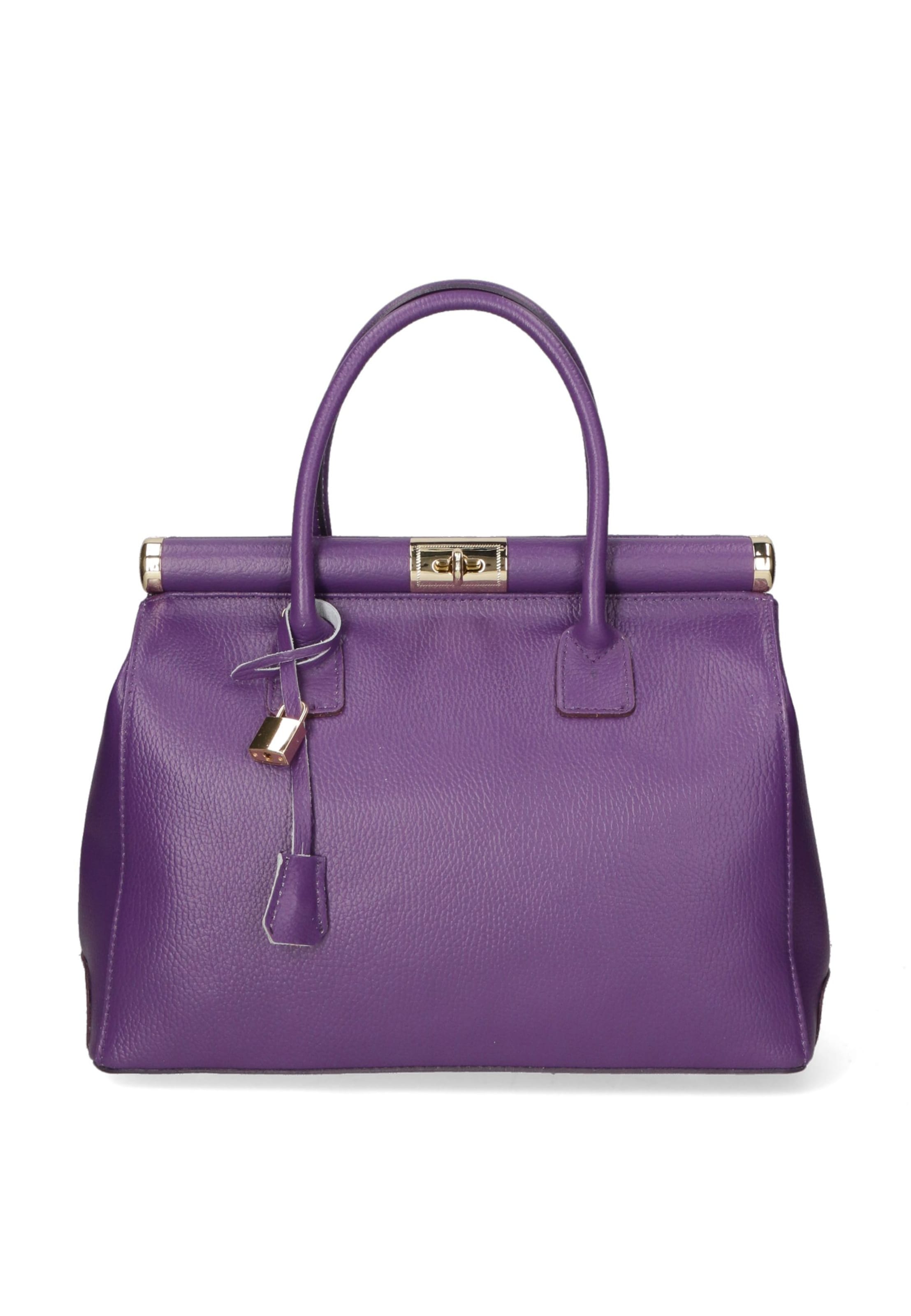 CHICCA BORSE Handbag in Purple: front