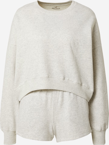 HOLLISTER Sweat suit in Grey: front