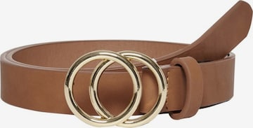 Ceinture 'ONLRASMI' ONLY en marron : devant