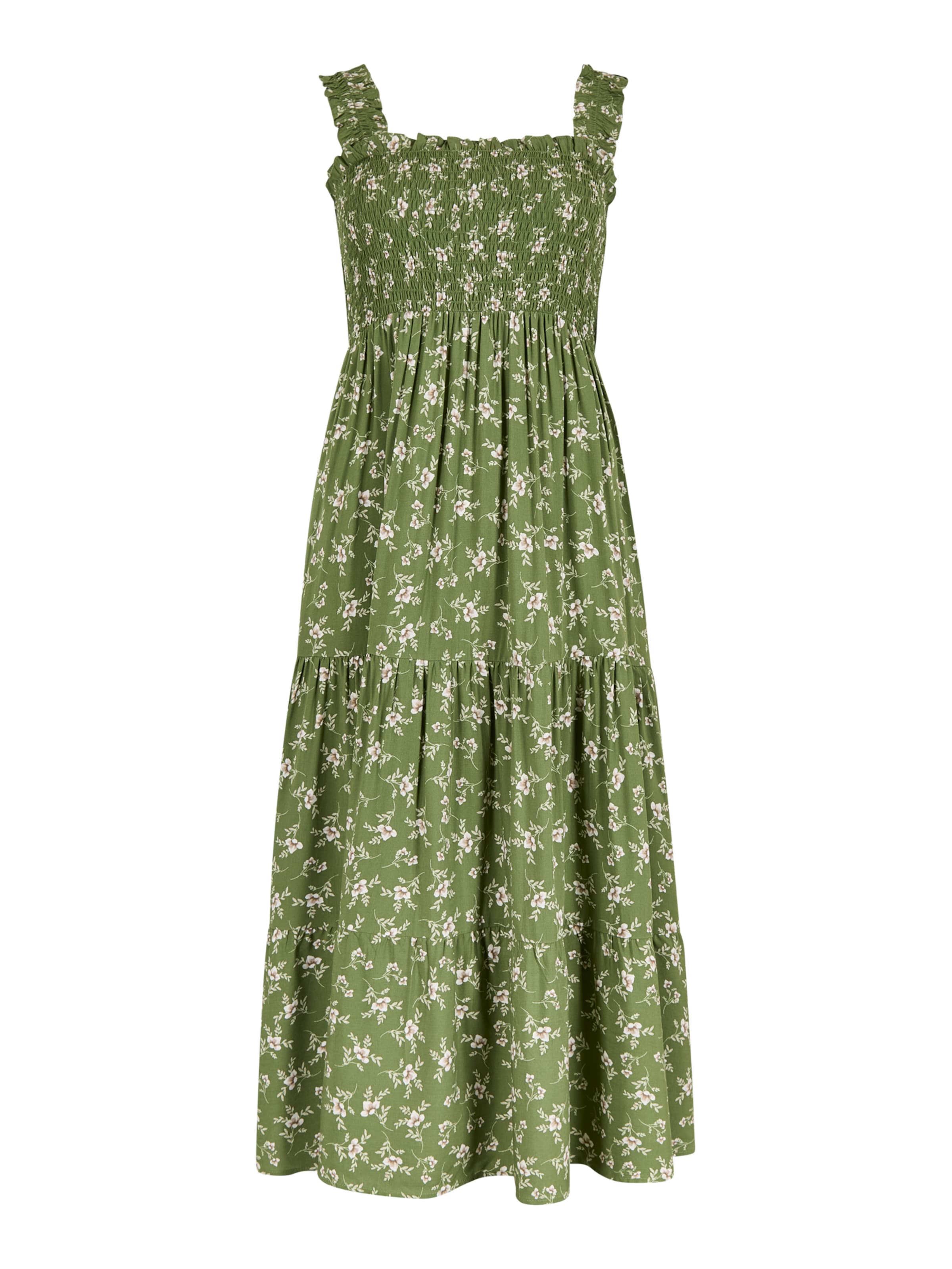 Apricot Dress ' ' in Green: front