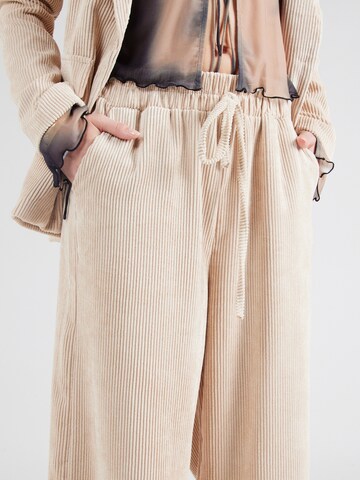 Sublevel Wide Leg Hose in Beige