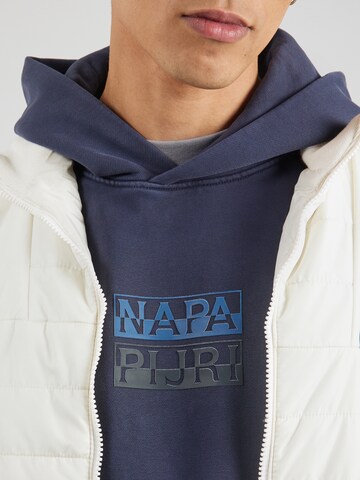 NAPAPIJRI Sweatshirt 'B-CORTONA' in Blue