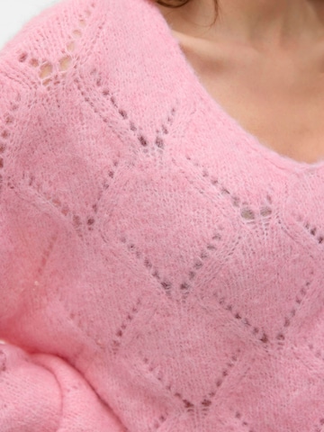 VERO MODA Trui 'VMNovah' in Roze