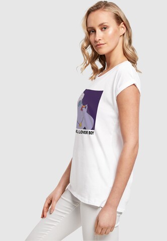 ABSOLUTE CULT Shirt 'Little Mermaid - Ursula So Long Lover Boy' in White