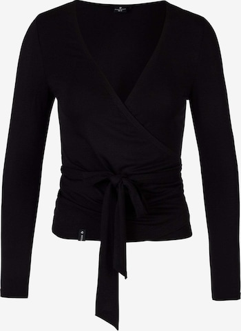 OCEANSAPART Performance Shirt 'Blake' in Black: front