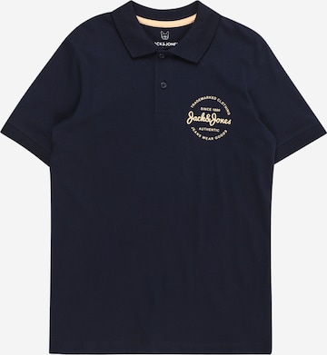 T-Shirt 'FOREST' Jack & Jones Junior en bleu : devant