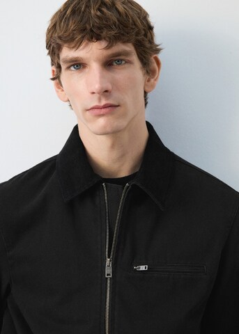 MANGO MAN Between-Season Jacket 'Remy' in Black