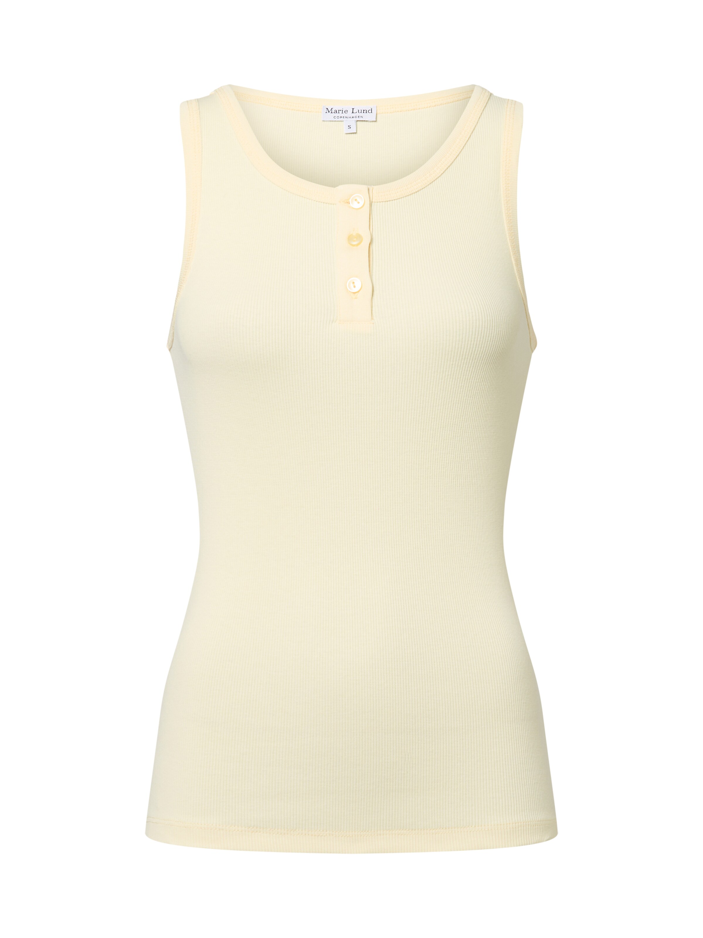 Marie Lund Top in Beige: Vorderseite