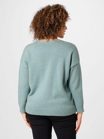 Lauren Ralph Lauren Plus Sweater 'AYDIN' in Blue