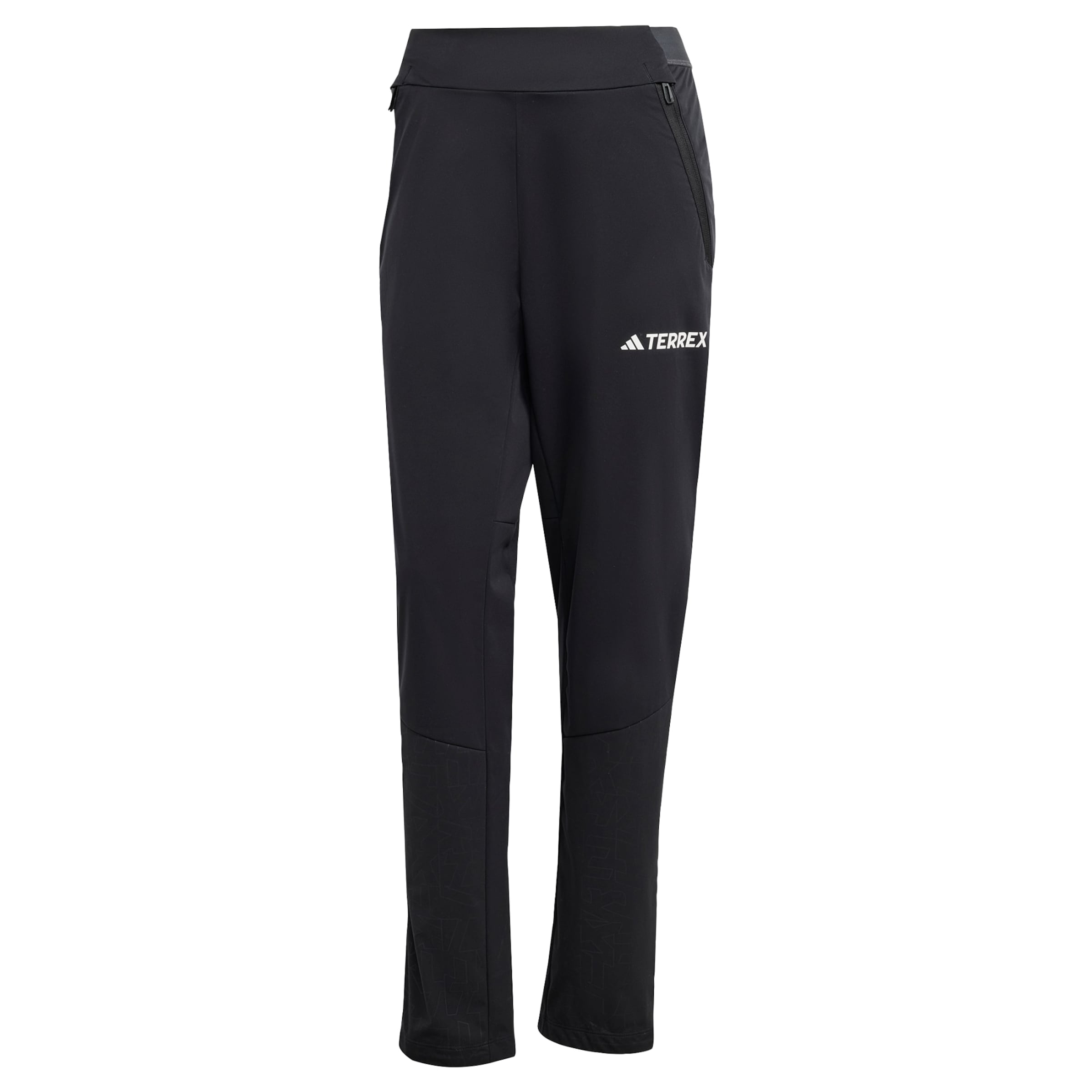 ADIDAS TERREX Slimfit Sporthose 'Xperior Cross-Country Ski Softshell' in Schwarz