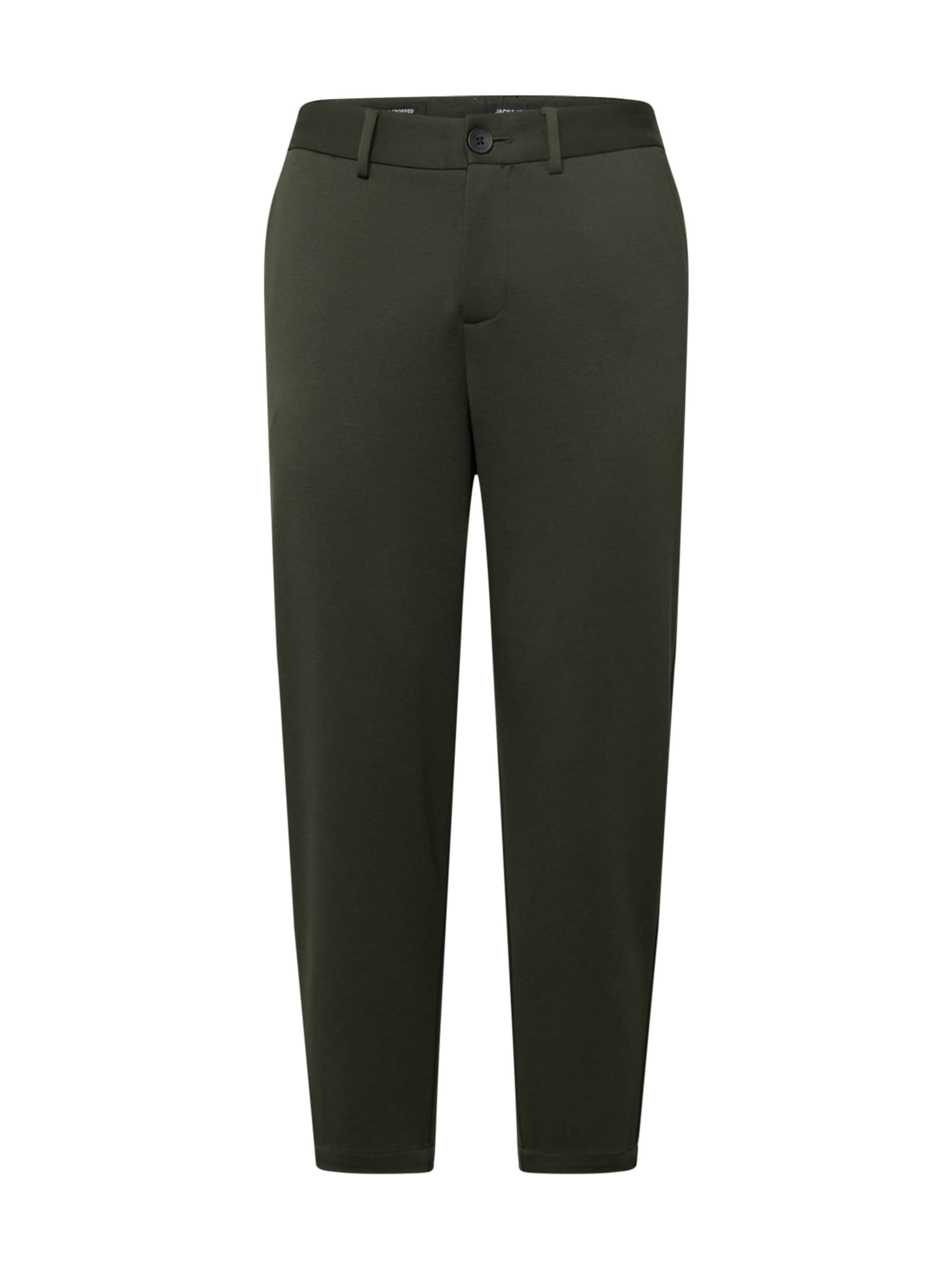 JACK & JONES - Tapered Pantalón chino 'KARL PHIL' en verde: frente