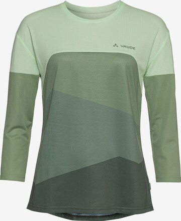 VAUDE Functioneel shirt 'Moab LS T V' in Groen: voorkant