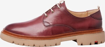 LLOYD Lace-Up Shoes in Red