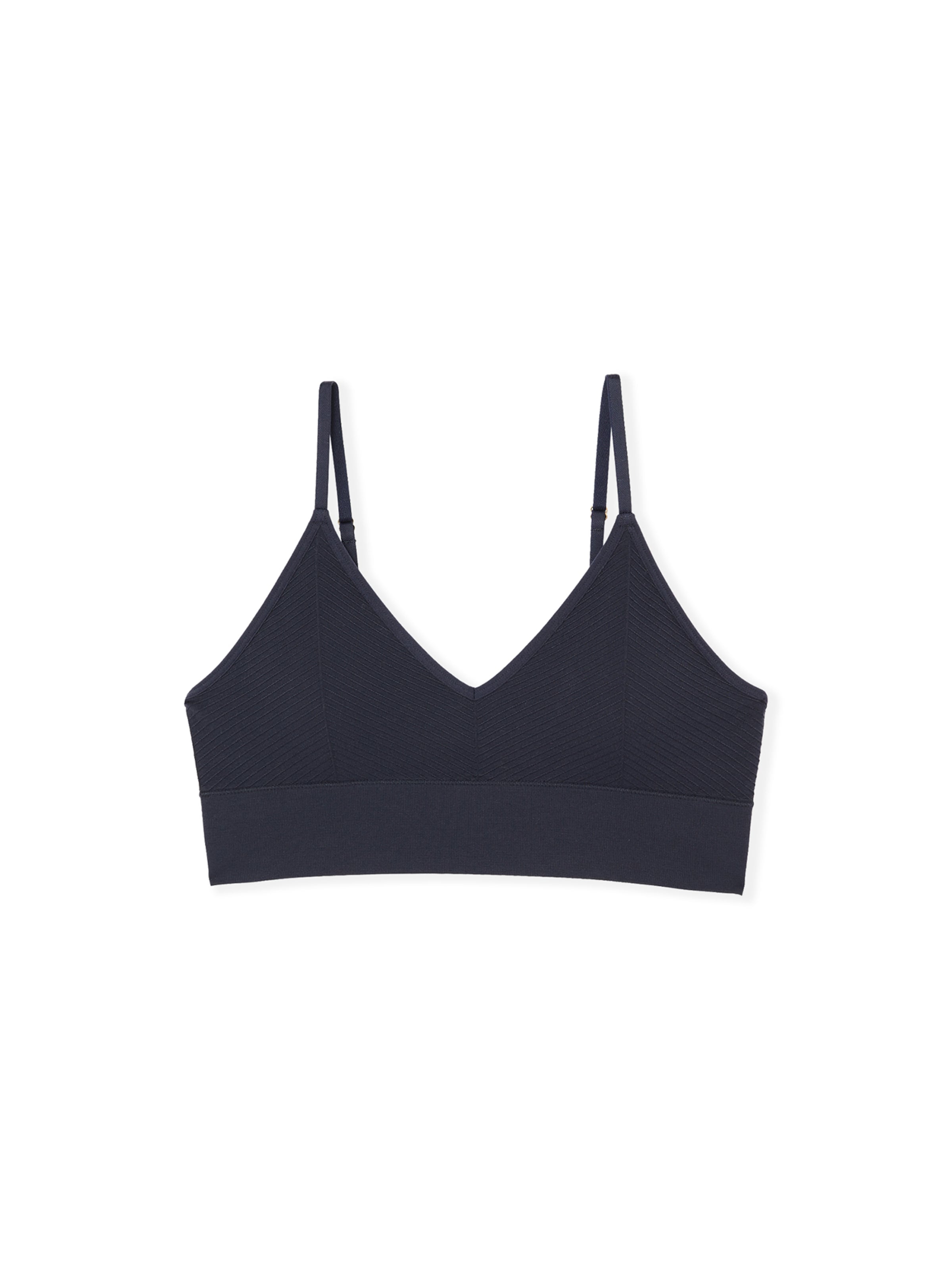 Bustino Reggiseno 'Effortless' di ETAM in blu: frontale