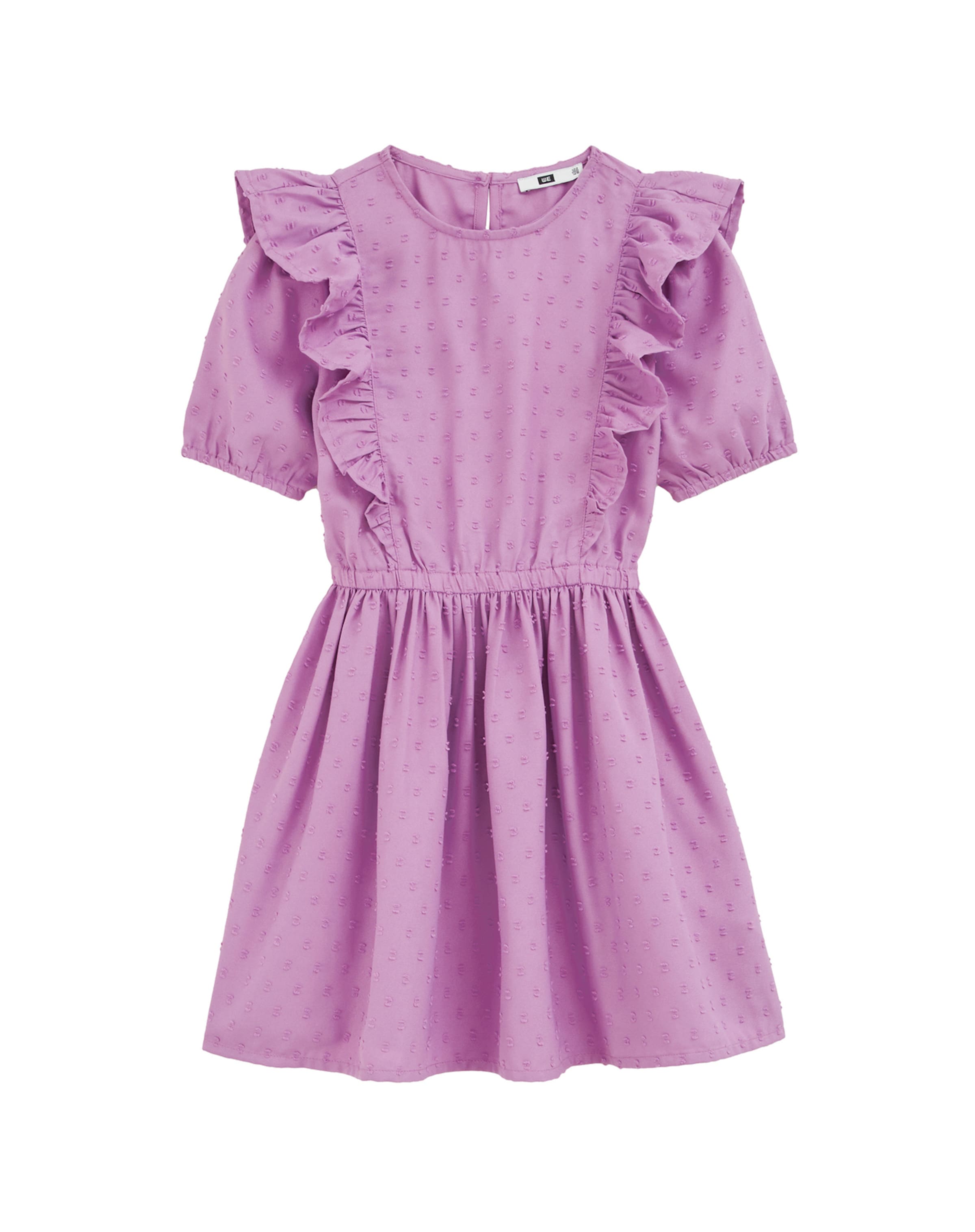 WE Fashion Рокля в лилав: отпред