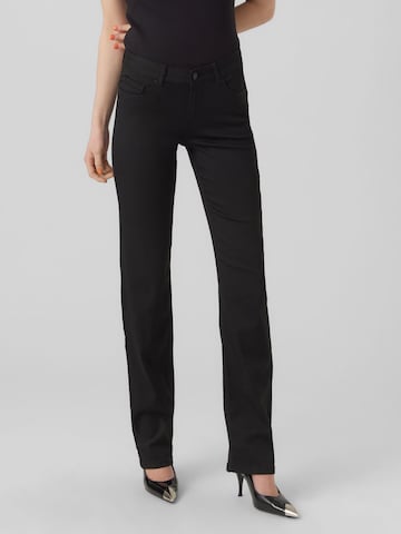 VERO MODA Regular Jeans i svart: framsida