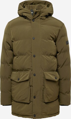 BLEND Winter jacket in Green: front