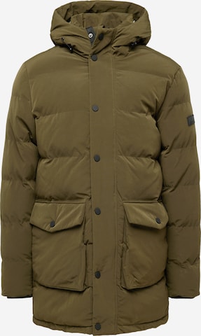 BLEND Зимняя куртка в Зеленый: спереди
