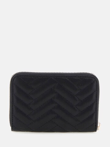 GUESS Portemonnaie 'Anning' in Schwarz