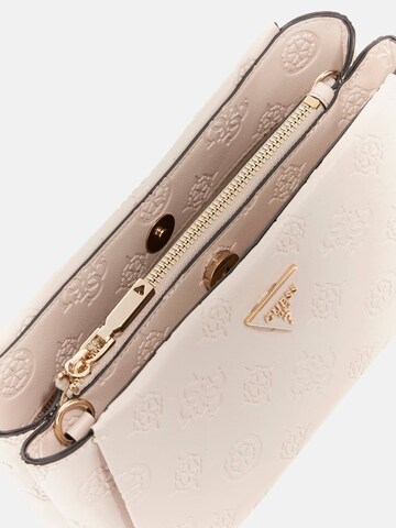 GUESS Handtasche 'Tisha' in Beige