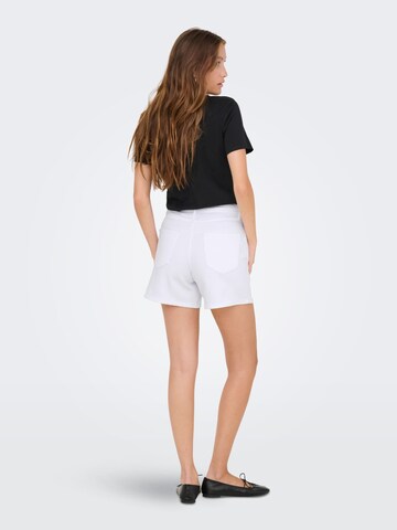 ONLY Baggy Broek in Wit