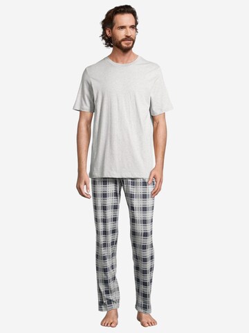 SCHIESSER Pajama short 'Night & Home' in Grey